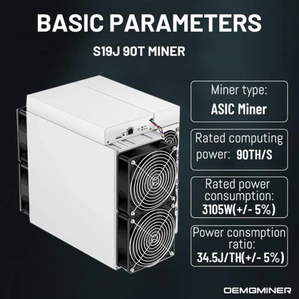 New Bitmain Antminer S19 82T/84T/86T/90T/95T | minerwinner