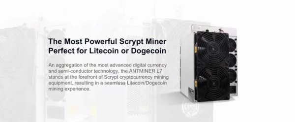 Bitmain Antminer L7 9500Mh/S 9300Mh 9050Mh 8800M 8550M Scrypt Algorithm LTC Mining 9.5GH wholesale Asic Doge Litecoin Miner| minerwinner (Copy) - Image 8